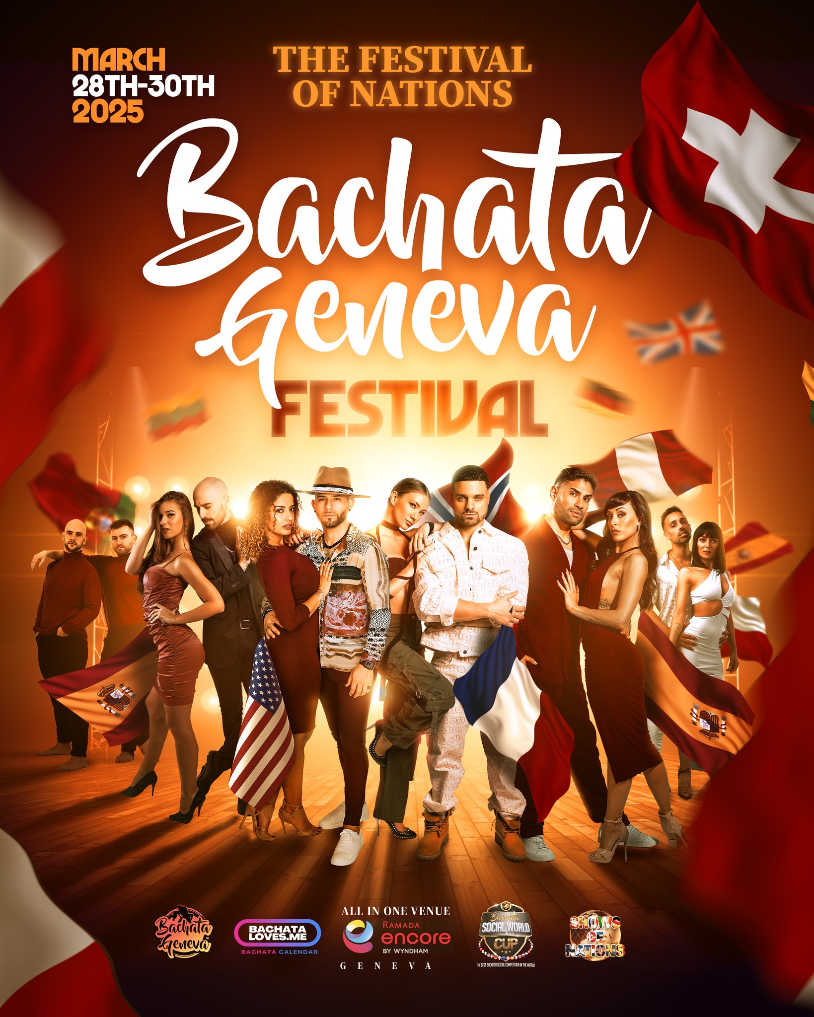 Bachata Geneva Festival – The Festival of Nations (2025)